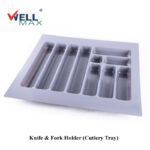 WellMax K804S ABS Plastic Knife & Fork Holder (Cutlery Tray)