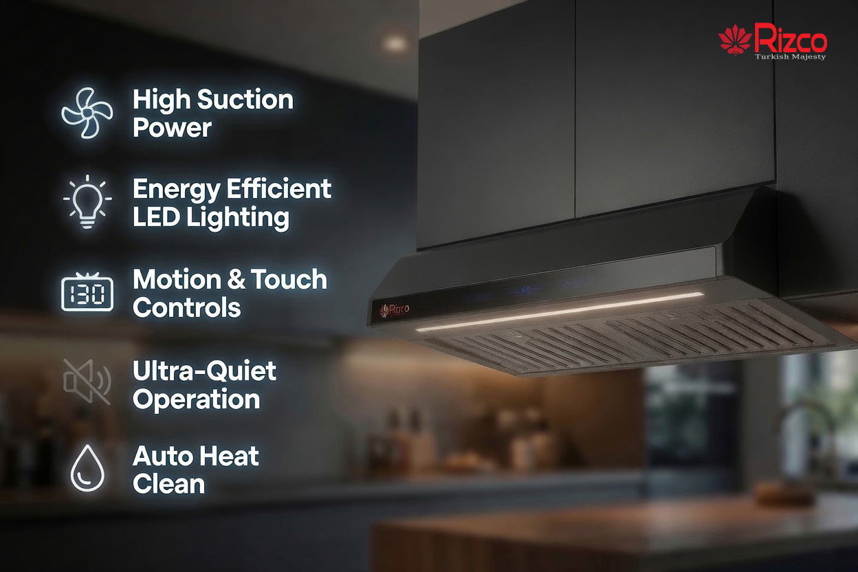 Rizco 30 Inch Kitchen Hood RZ Paramount 75