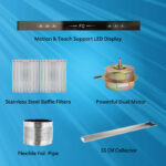 Rizco Kitchen Hood Heat Auto Clean RZ Paramount 75 UC - 30 Inch, Heat Auto Clean - Image 3