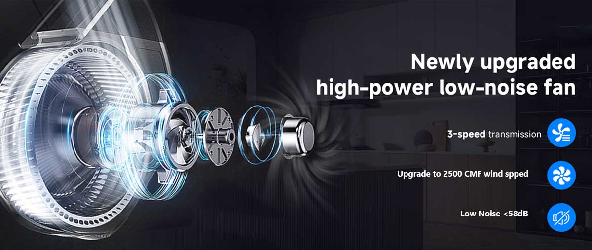 Rizco Kitchen Hood Powerfull Motor